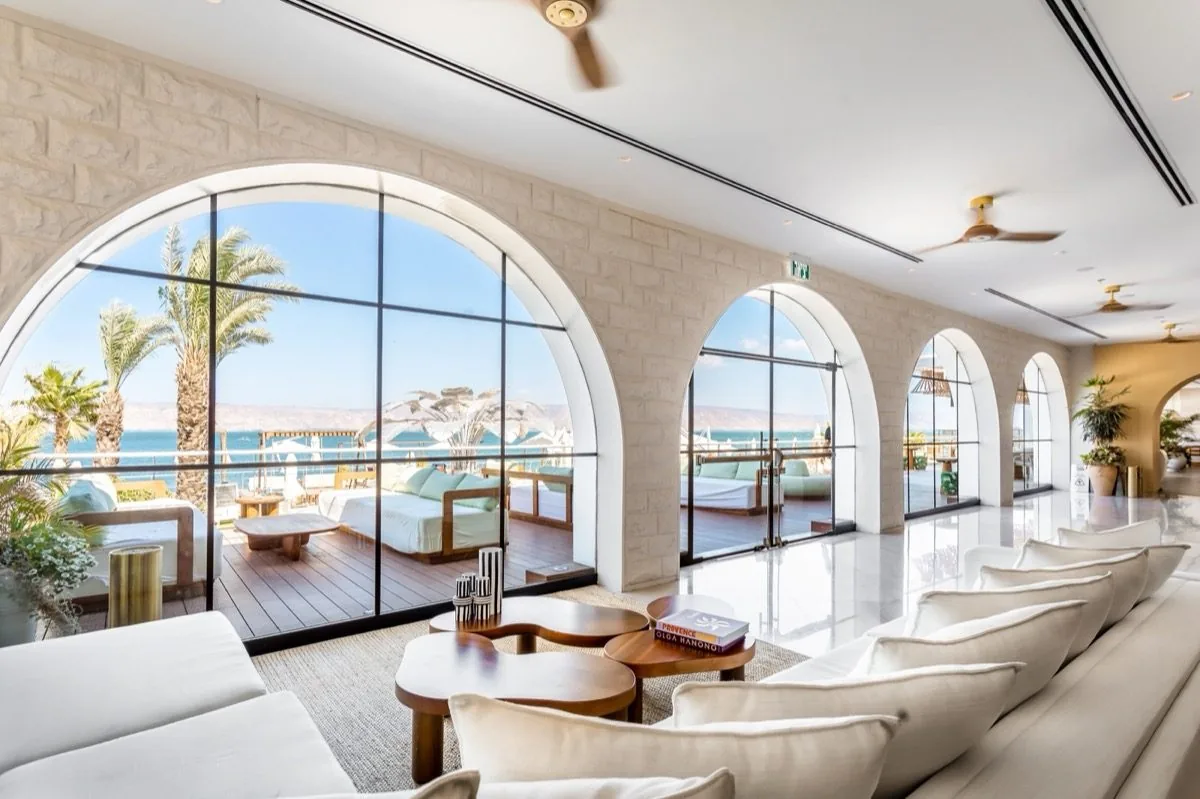 Five arches, one horizon.