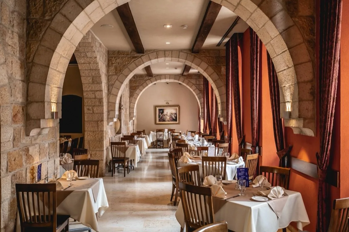 Arch after arch — the property's thinking out loud.