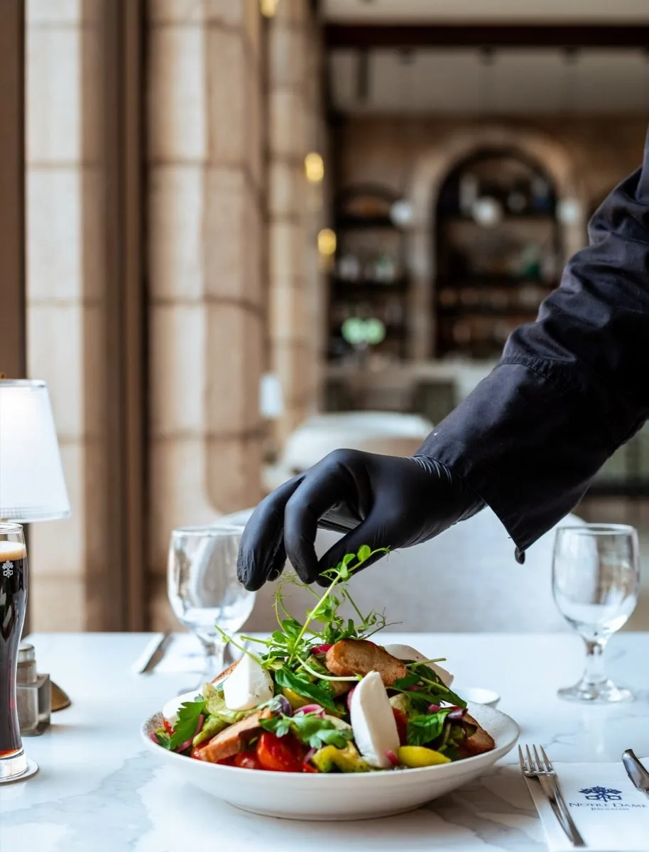 Plating, not performing.